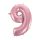 Numere Roz deschis, Balon folie 9, 92 cm