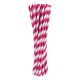 Colorat Magenta paie de hârtie set de 24