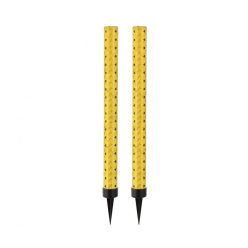   La mulți ani Gold Artificii pentru tort aurii 18 cm set de 2