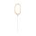 Numere Gold, Aurie 0 formă scânteie 17 cm