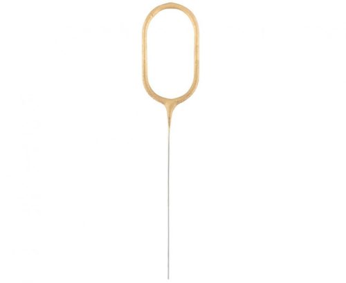 Numere Gold, Aurie 0 formă scânteie 17 cm