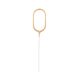 Numere Gold, Aurie 0 formă scânteie 17 cm