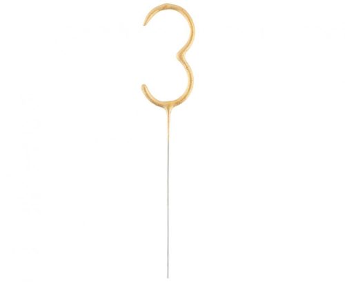Numere Gold, Aurie 3-stea artificie 17 cm