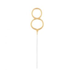 Numere Gold, Aurii 8 Artificii 17 cm
