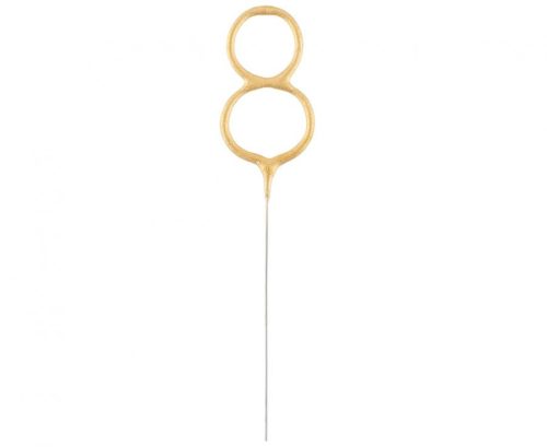 Numere Gold, Aurii 8 Artificii 17 cm