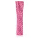 Colorat Pink Dots Paie din hârtie roz 12 buc