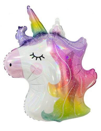 Unicorn Head balon din folie 60 cm
