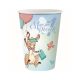 Cangur Kangaroo Primul Aniversar Pahar din Hârtie 6 buc 270 ml