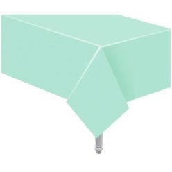   Colorat Mint Față de masă din hârtie verde mentă 132x183 cm