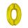 Numere Gold Balon din folie cifră 0 aurie 76 cm