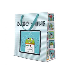   La mulți ani Săculeț cadourile de hârtie robot 20x25x10 cm