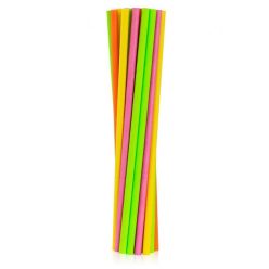 Colorat Neon paie de hârtie 24 buc