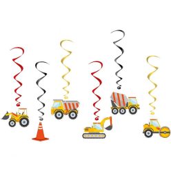   Construcție Construction, set de panglici decorative 6 bucăți