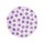 Colorat Lavender Polka Dots Farfurii din Hârtie cu Bule 6 buc 18 cm