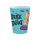 Halloween Boo pahar de hârtie 6 buc 250 ml