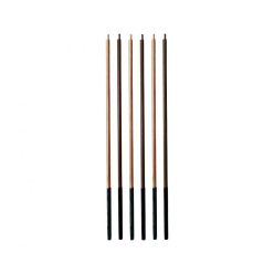   Colorat Metallic Mocca, Lumânare pentru tort maro, set de lumânări 6 buc