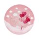 Iubire Love Is In The Air Pink farfurie din hârtie set de 6 18 cm