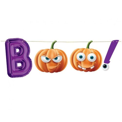 Halloween Semn de hârtie Boo 150 cm