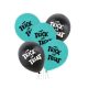 Halloween Boo balon, 5 buc 12 inch (30 cm)