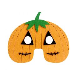Dovleac Orange, mască de fetru 19 cm