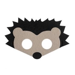 Animale Hedgehog Mască de arici din fetru 17,5 cm