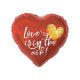 Iubire Love Is In The Air balon din folie 37 cm