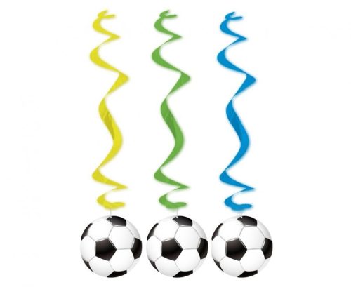 Fotbal Fotbal, set decorativ panglică 3 bucăți