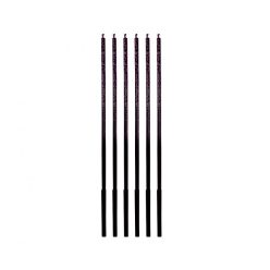   Colorat Ombre Purple Glitter, Lumânare de tort mov, Set de 6 lumânări