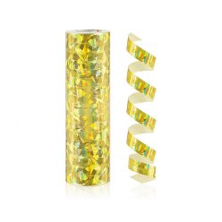 Colorat Holographic Gold Serpentina de aur 4 m