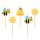 Animale Beehive Lumânare tort cu albină, set de 5 lumânări