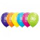 La mulți ani Pastel Mix Baloane Colorate Happy Birthday 30, Pachet de 6, 11 inch (28cm)