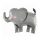 Elefant Grey balon din folie 68 cm