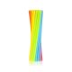 Colorat Colorful paie de plastic 10 buc