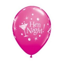   Petrecerea burlacitelor Hen Night balon, 6 bucăți 12 inci (30cm)