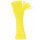 Colorat Yellow paie din plastic 50 buc