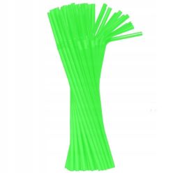 Colorat Green paie din plastic 50 buc