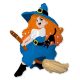 Vrăjitoare Broom balon folie 61 cm (WP)