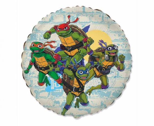 Țestoasele Ninja Warriors balon folie 46 cm (WP)