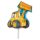 Vehicul Excavator Balon folie excavator 36 cm (WP)