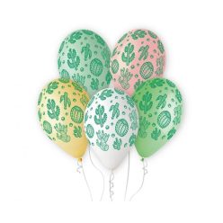 Cactus Spiny Cactus, balon, 5 buc 13 inch (33 cm)