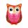 Animale Bufniță balon folie 40 cm