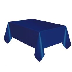   Colorat Albastru închis, Față de masă din plastic albastru 137x274 cm