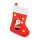 Crăciun St. Nicholas șosetă de șemineu i, cizmă 47 cm