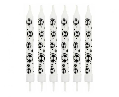 Fotbal Ball set de 6 lumânări de tort