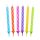 Colorat Spiral lumânare de tort, set de lumânări