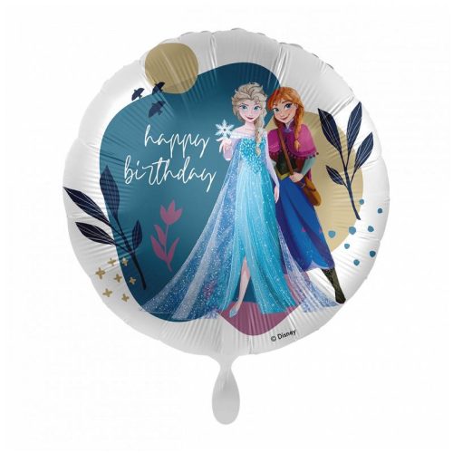 Disney Regatul de gheață Balon din folie Leaf Happy Birthday 43 cm