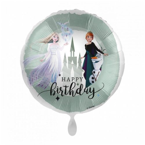 Disney Regatul de gheață Balon din folie Pastel Happy Birthday 43 cm