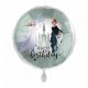 Disney Regatul de gheață Balon din folie Pastel Happy Birthday 43 cm