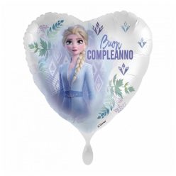   Disney Regatul de gheață Balon de folie Elsa Buon Compleanno, 43 cm