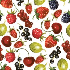 Fructe Summer Fruits șervețel pachet de 20 33x33 cm